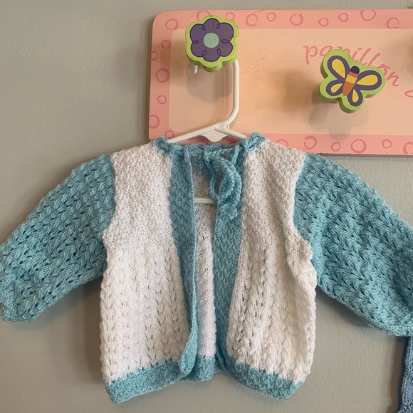Handmade Knit Baby Sweaters - Picture 2 of 4